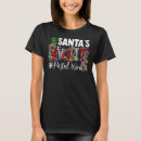 Recherche de workers femme tshirts Père noël