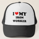 Recherche de acier casquettes Fer