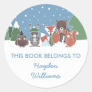 Recherche de petits hiboux autocollants Pour enfants