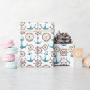 Recherche de ancre nautique de marine papier cadeau Garçon