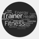 Recherche de entraîneur autocollants Forme physique