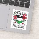 Recherche de paix autocollants Palestine libre