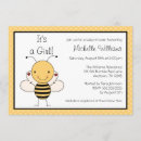 Recherche de gaffez invitations Abeille de miel