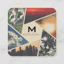 Recherche de lentille de photo cartes visite Géométrique