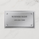 Recherche de effet métallique cartes visite Brillant