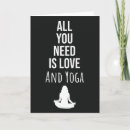 Recherche de yogi vœux cartes Femme