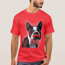 Recherche de terrier boston tshirts Fleurs