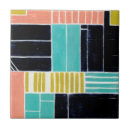 Recherche de motif géométrique de turquoise carreaux Résumé