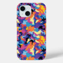 Recherche de motif camouflage iphone coques Coloré