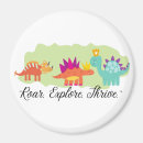 Recherche de dinosaure refrigérateur magnets Pour enfants