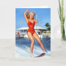 Recherche de aquatique vœux cartes Vintage