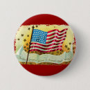 Recherche de bannière étoilée badges Américain