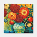 Recherche de dahlia rouge magnets Dahlias