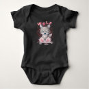 Recherche de loup gris bébé vêtements Sauvage