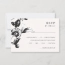 Recherche de design botanique noir invitations Pour eux