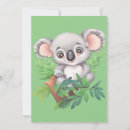 Recherche de koala bébé vœux cartes Animaux mignons