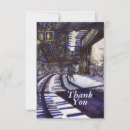 Recherche de paysage urbain vœux cartes Classique