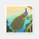 Recherche de paon serviettes Vert