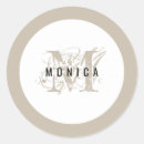 Recherche de vintage modern autocollants Script