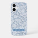 Recherche de dentelle élégante iphone coques Monogramme