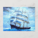 Recherche de peinture de bateau à voile cartes postales Mer