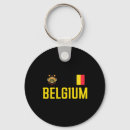 Recherche de drapeau belgique porteclés Jaune