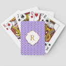 Recherche de vagues jeux de cartes Monogramme