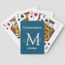 Recherche de grises jeux de cartes Monogramme