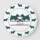 Recherche de scottie horloges Tartan