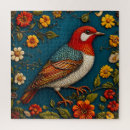 Recherche de oiseaux colorés puzzles Nature