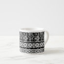 Recherche de dentelle noire tasses Noir et blanc