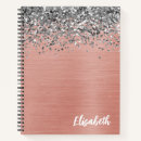 Recherche de paillettes roses carnets Or rose