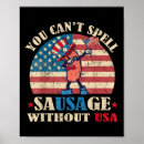 Recherche de saucisse posters Rétro