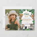Recherche de zoo 11x16 invitations Animaux