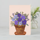 Recherche de pots de fleurs vœux cartes Pour elle