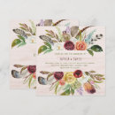 Recherche de bois léger invitations Aquarelle