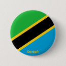 Recherche de la tanzanie badges Drapeaux du monde