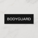 Recherche de videur cartes visite Garde du corps