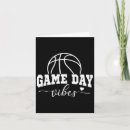Recherche de conceptions de basket ball vœux cartes Équipe