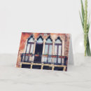 Recherche de bâtiment vœux cartes Coloré