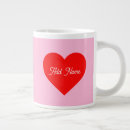 Recherche de coeurs pastel tasses Valentines