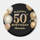 Recherche de 50 ans magnets Fête d'anniversaire