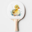Recherche de canard raquettes ping pong Jaune