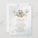 Recherche de oursons baby shower invitations Ourson mignon