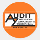 Recherche de fraude autocollants Vote