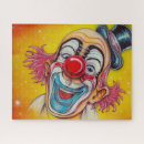 Recherche de cirque puzzles Clown
