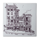 Recherche de rues de ville carreaux Scène de rue