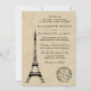 Recherche de tour eiffel vintage paris invitations Invités