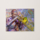 Recherche de trombones puzzles Trompette