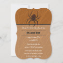 Recherche de conception web invitations Araignée